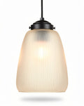 **Technische titel in het Nederlands: "Moderne hanglamp met matglazen kap en strakke lijnen"**